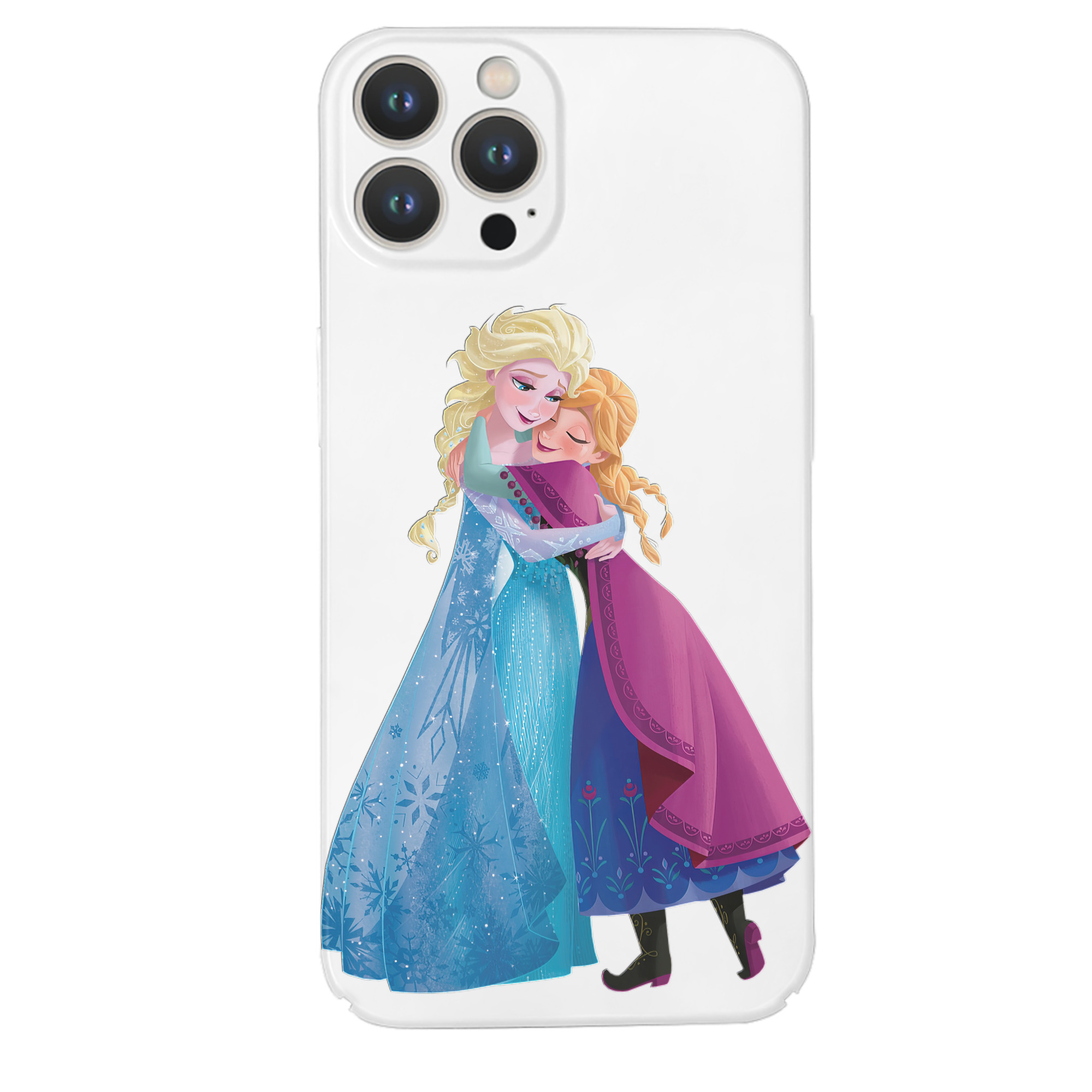 （画像用） アナと雪の女王 アンナ エルサ Frozen Anna Elsa 【iPhone 14シリーズ対応】ハードケース